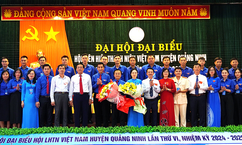 Đại hội Hội LHTN Việt Nam huyện Quảng Ninh lần thứ VI