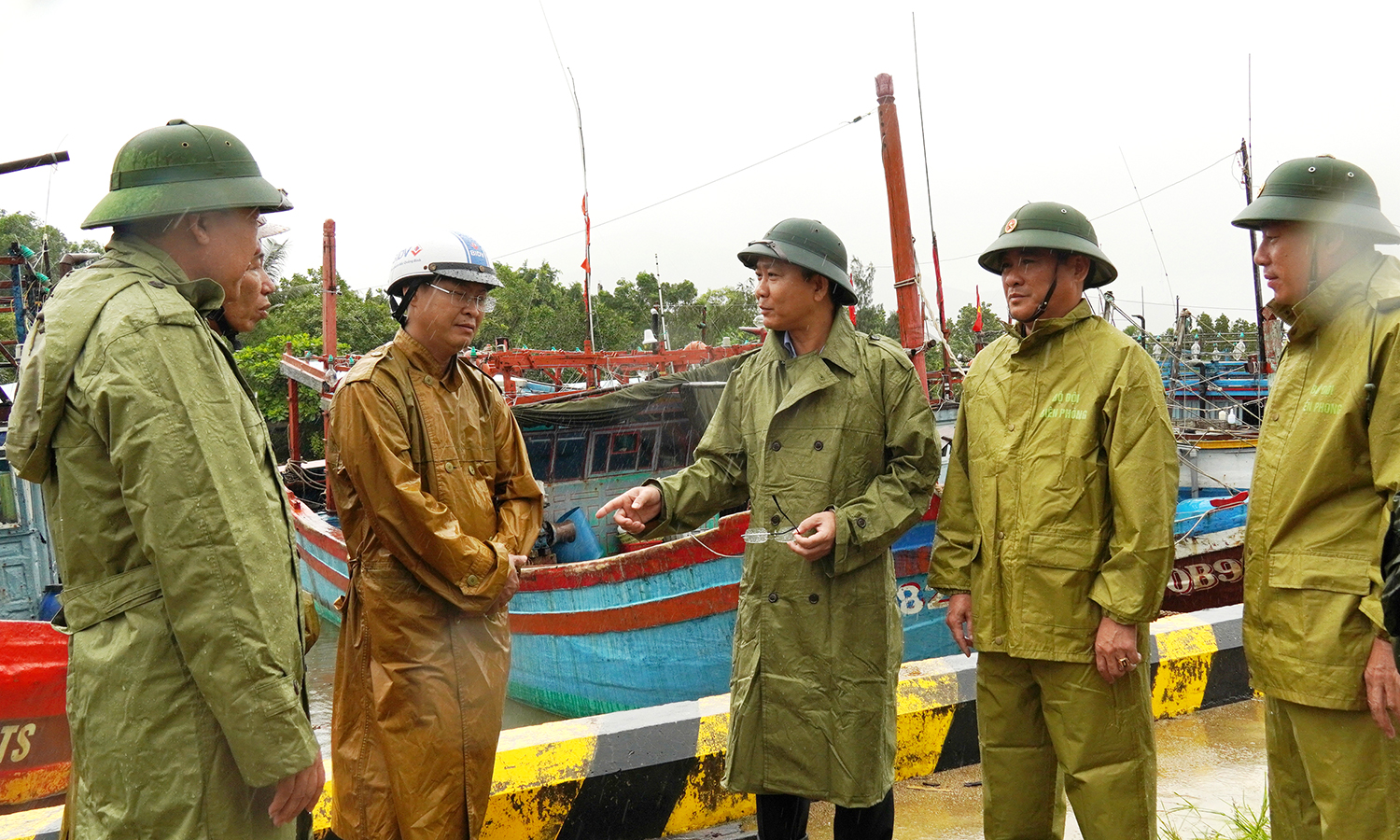 Không lơ là, chủ quan trước tình hình mưa bão