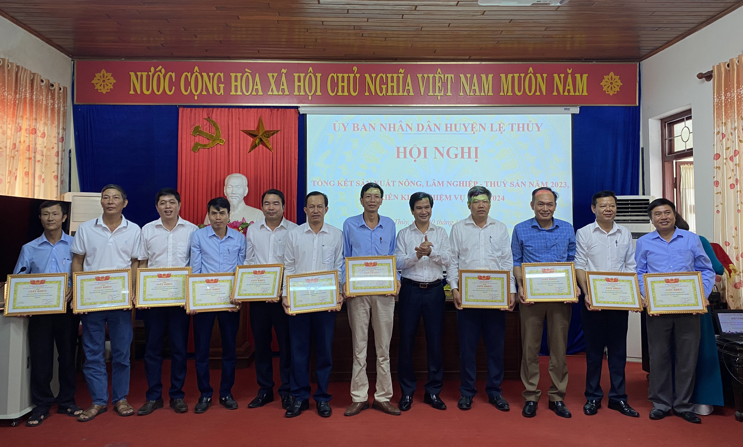 Lệ Thuỷ: Năm 2024, phấn đấu sản lượng lương thực đạt trên 93 nghìn tấn