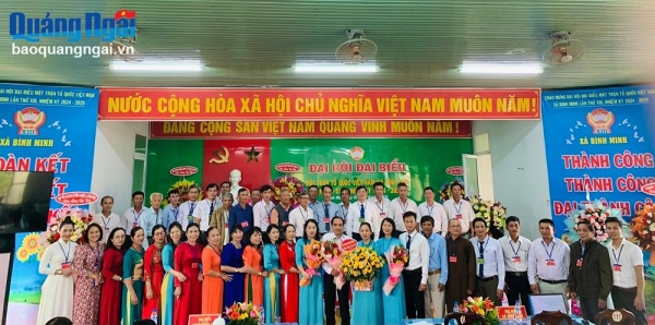 Đại hội đại biểu MTTQ Việt Nam xã Bình Minh lần thứ XIII