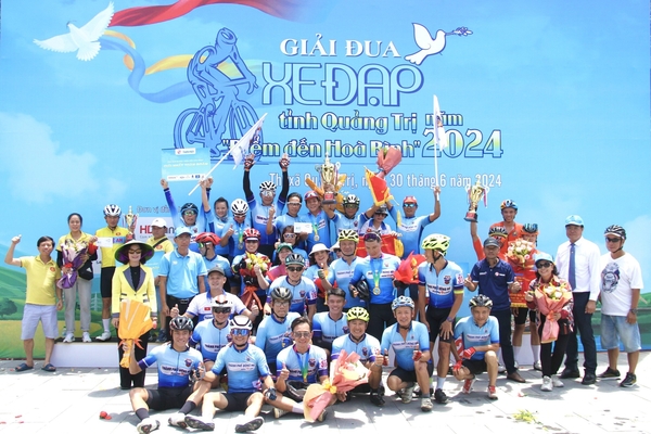 Quang Tri Cycling Race 2024 closes successfully