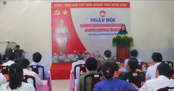 Phó Chủ tịch nước Võ Thị Ánh Xuân dự “Ngày hội Đại đoàn kết toàn dân tộc” tại tỉnh Bạc Liêu