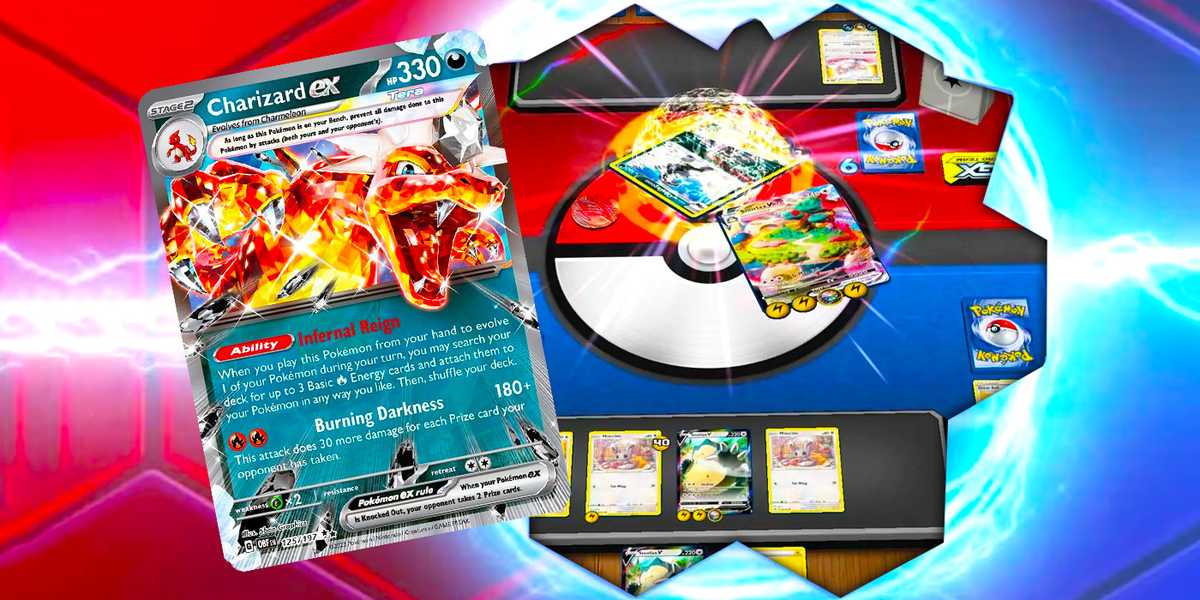 Làm thế nào để nâng cấp (& Play) cỗ máy mở rộng Charizard ở Pokémon TCG Live