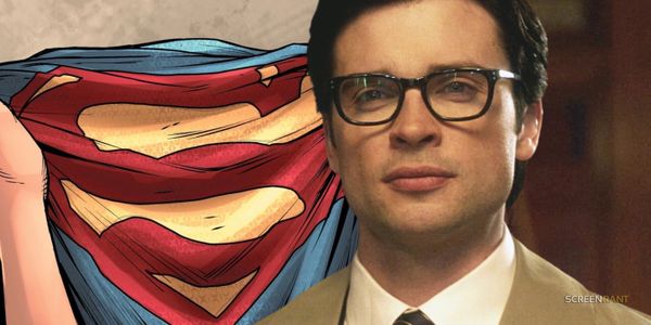 Tom Welling's Clark Kent Suits Up In Classic Superman Costume In Smallville Art