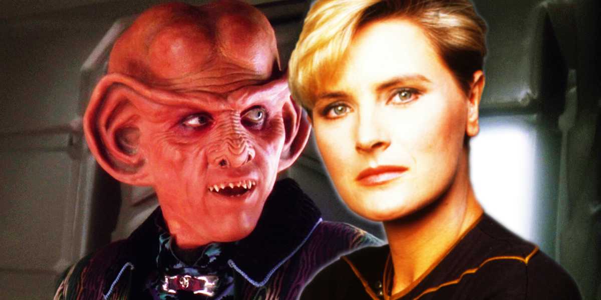 Cô của Star Trek: màn diễn của TNG Yar Yass khi Romanced DS9's Quark