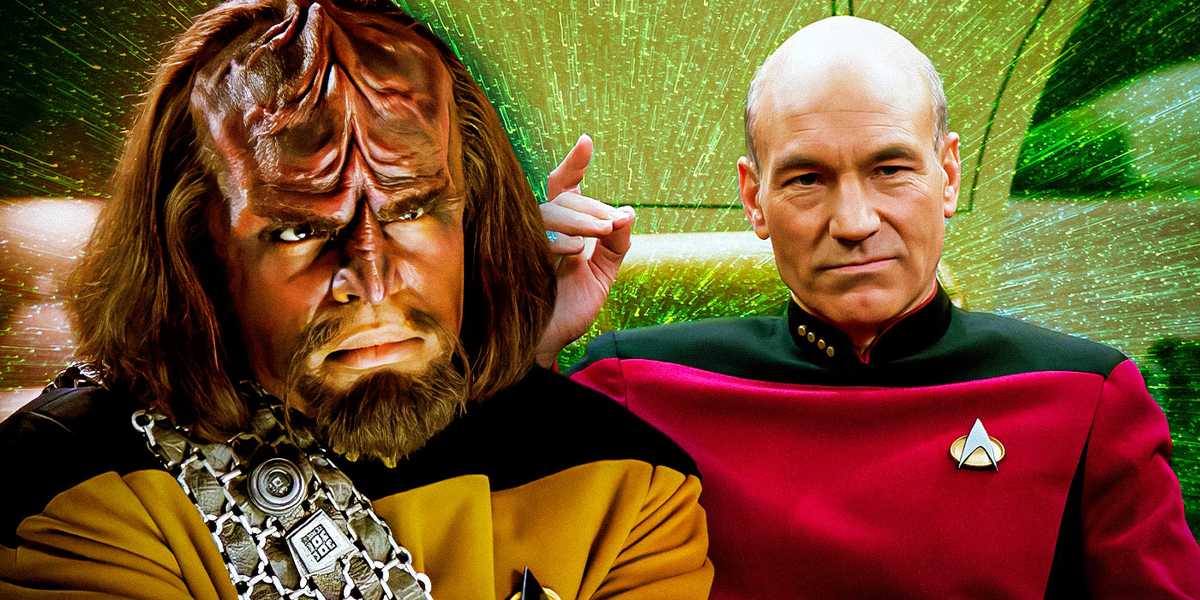 Thuyền trưởng Picard là một tên khốn như Worf trong Star Trek, tập đầu tiên của TNG