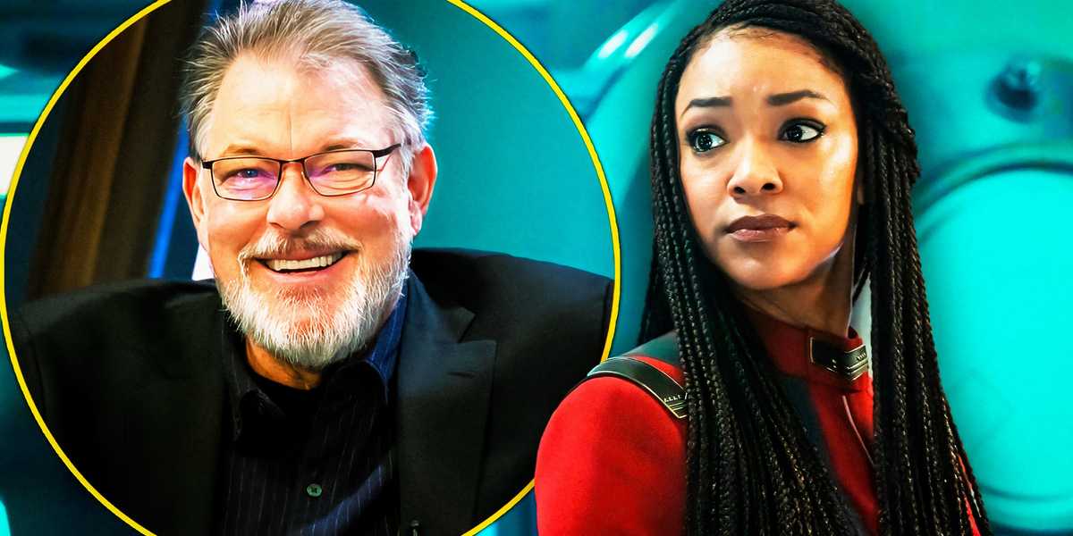 Jonathan Frakes trên chỉ đạo chương cuối của Star Trek: