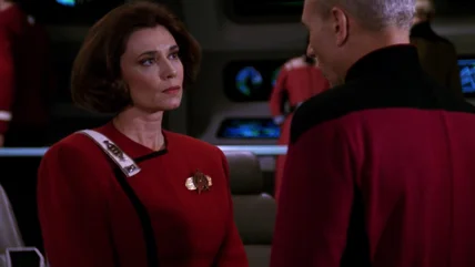 Lịch sử của Rachel Garrett trong Star Trek, Nữ thuyền trưởng đầu tiên của The Enterprise