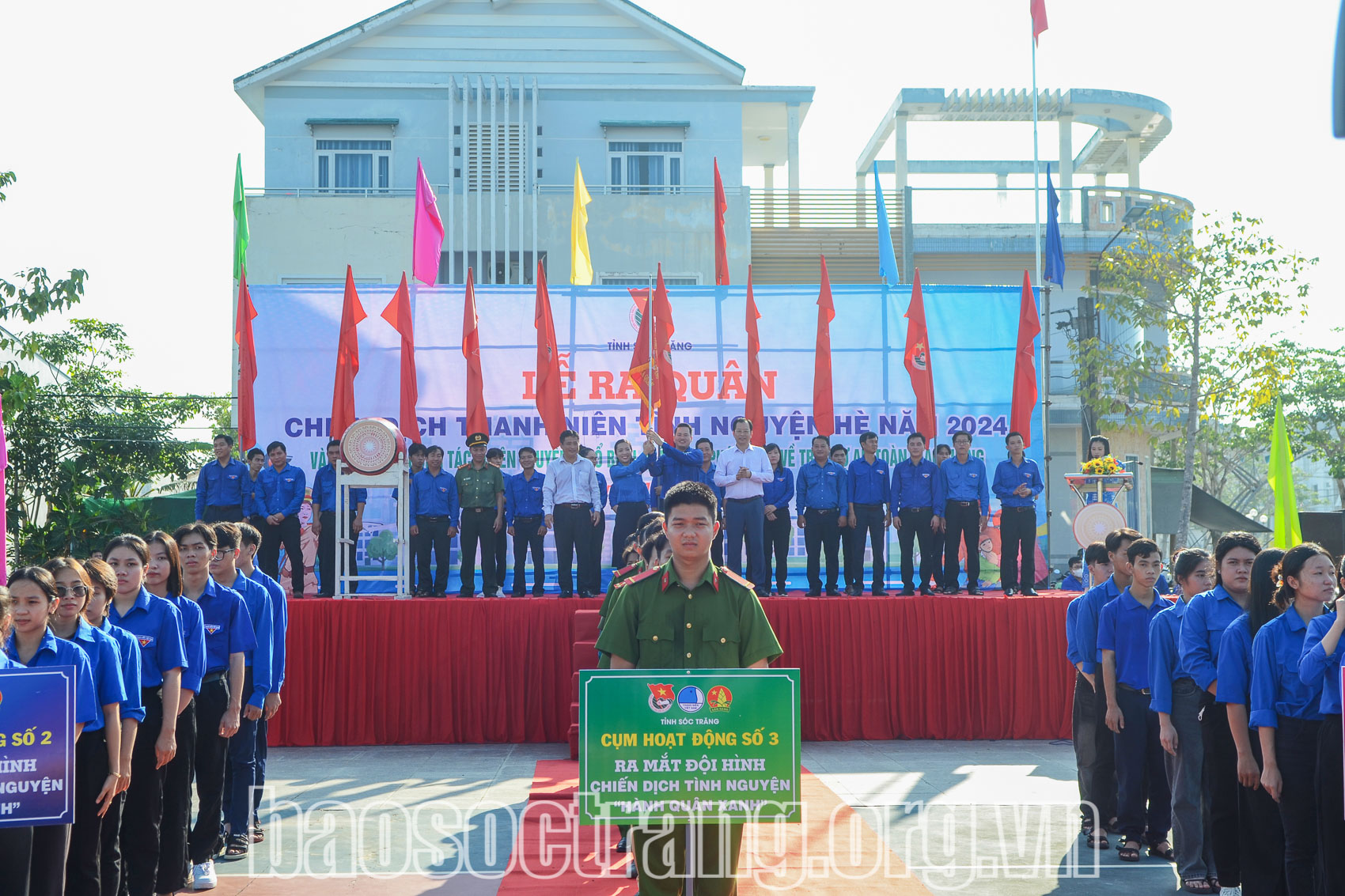 Ra quân Chiến dịch Thanh niên tình nguyện hè năm 2024