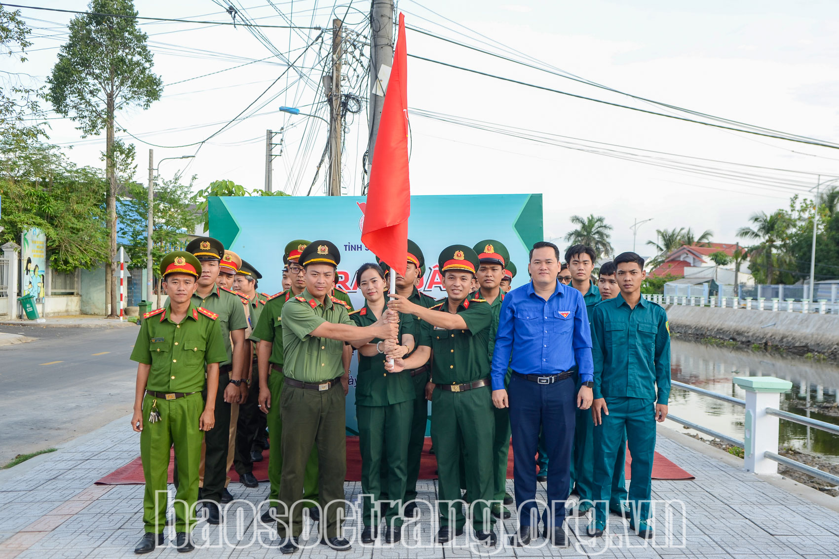 Ra quân Chiến dịch tình nguyện Hành quân xanh năm 2024