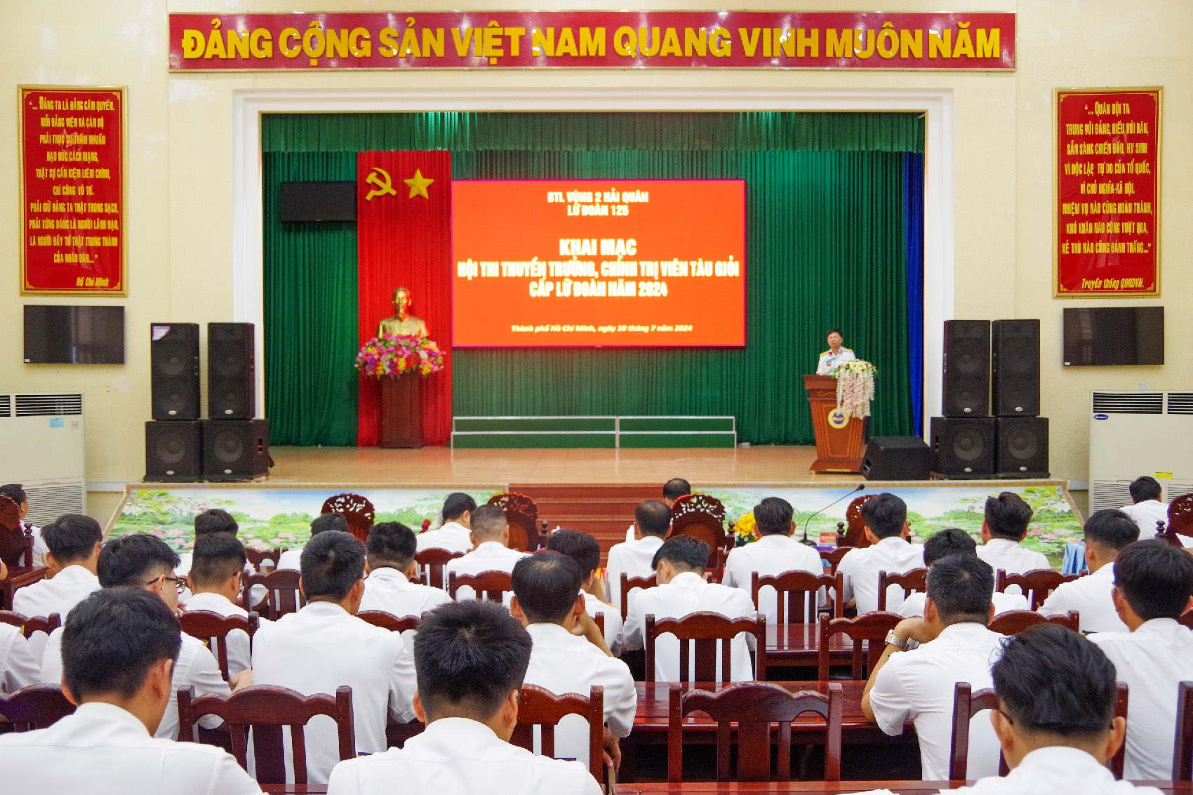 Khai mạc Hội thi thuyền trưởng, chính trị viên tàu giỏi năm 2024