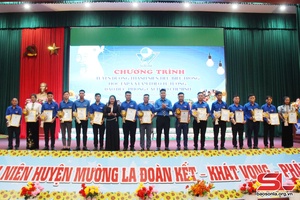 Mường La: Tuyên dương thanh niên tiêu biểu năm 2024