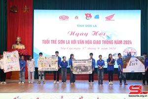 Ngày hội “Tuổi trẻ Sơn La với văn hóa giao thông” năm 2024