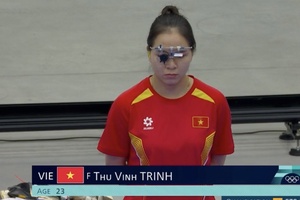 Olympic Paris 2024: Trịnh Thu Vinh hụt huy chương