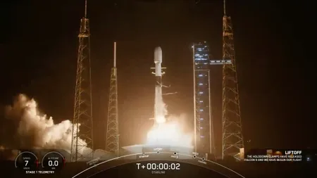 SpaceX khởi động 23 vệ tinh liên kết sao vào đêm phóng ra