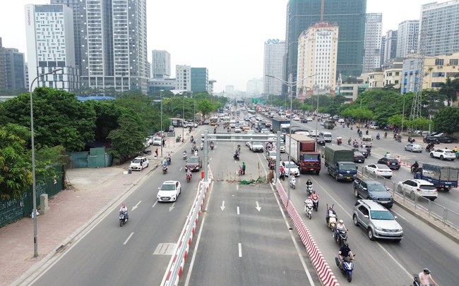 Chốt thời điểm được lưu thông trên cầu vượt Mai Dịch mới