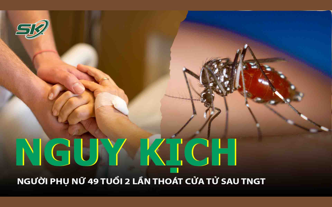 Nữ bệnh nhân vừa thoát cửa tử do TNGT thì lại bị sốc sốt xuất huyết nguy kịch