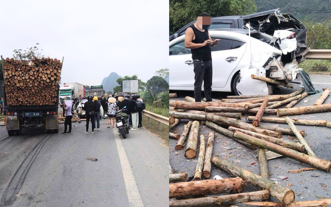 Tai nạn liên hoàn trên Quốc lộ 1A gây ùn tắc cục bộ