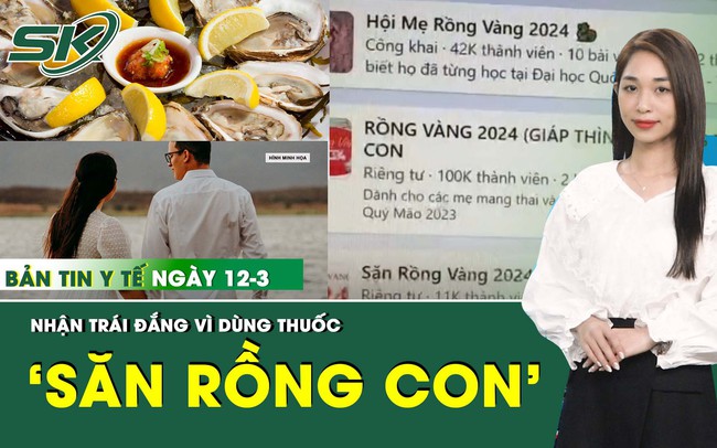 Những thông tin y tế nổi bật trong ngày 12/3