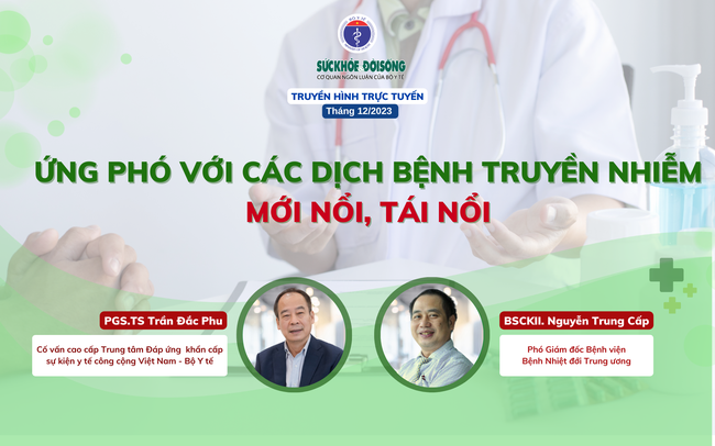 Truyền hình trực tuyến: Ứng phó với các dịch bệnh truyền nhiễm mới nổi, tái nổi