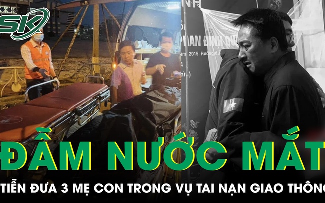 Tang lễ đẫm nước mắt tiễn đưa 3 mẹ con xấu số trong vụ tai nạn trên cao tốc Cam Lộ - La Sơn