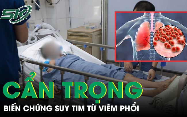 Không chủ quan với bệnh viêm phổi dẫn đến biến chứng suy tim