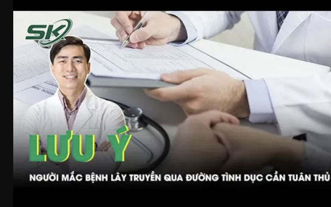 Người mắc bệnh lây truyền qua đường tình dục cần tuân thủ những gì?