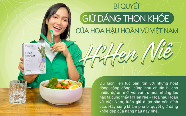 Bí quyết giữ dáng thon khỏe của Hoa hậu Hoàn vũ Việt Nam H'Hen Niê