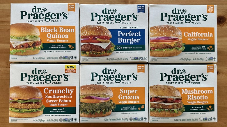 Chúng tôi đã thử và thoát khỏi 6 bác sĩ Praeger của Veggie Burger Flavors