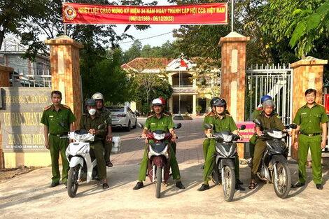 Lực lượng tham gia bảo vệ an ninh, trật tự ở cơ sở: “Cánh tay nối dài” của lực lượng Công an cơ sở