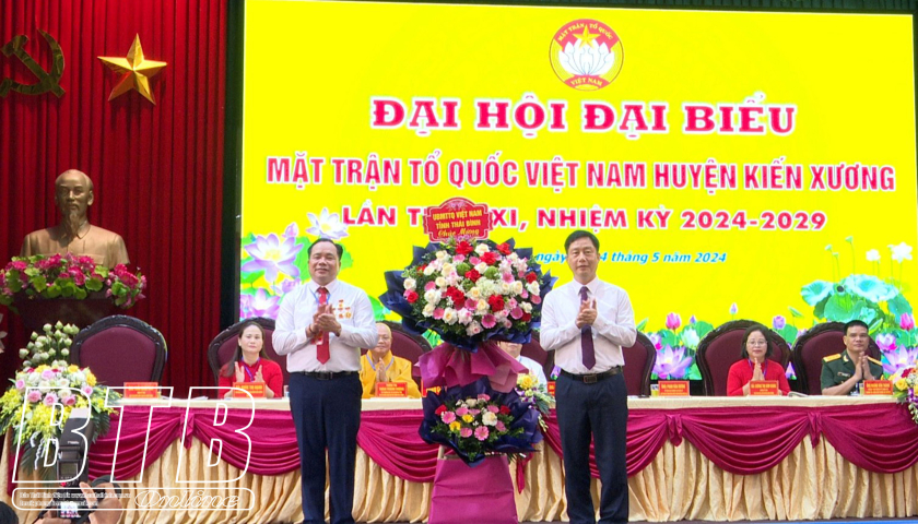 Đại hội đại biểu MTTQ huyện Kiến Xương lần thứ XXI, nhiệm kỳ 2024 - 2029