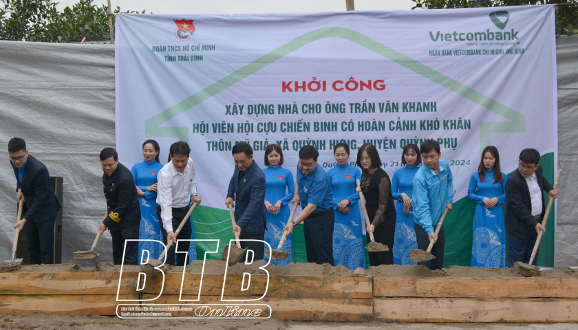 Khởi công xây nhà tình nghĩa cho cựu chiến binh có hoàn cảnh khó khăn