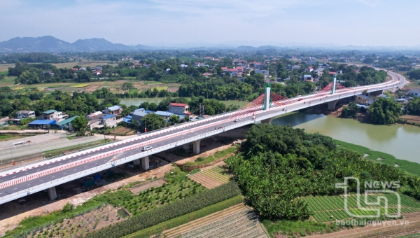 Thai Nguyen City: Technical opening of Bac Nam Road and Huong Thuong Bridge