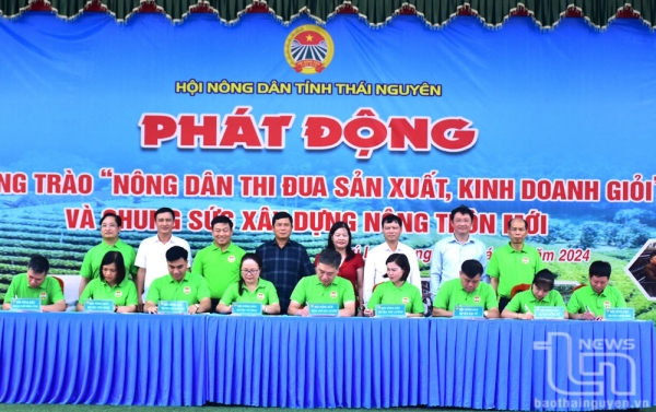 Phát động phong trào “Nông dân thi đua sản xuất, kinh doanh giỏi”