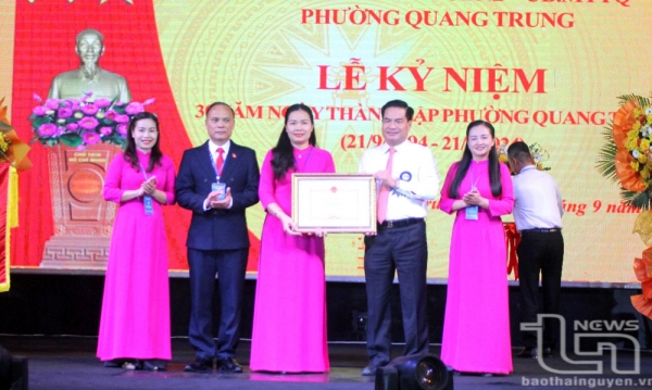 Phường Quang Trung kỷ niệm 30 năm Ngày thành lập