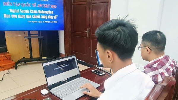 Thai Nguyen takes part in APCERT Cyber Drill 2023