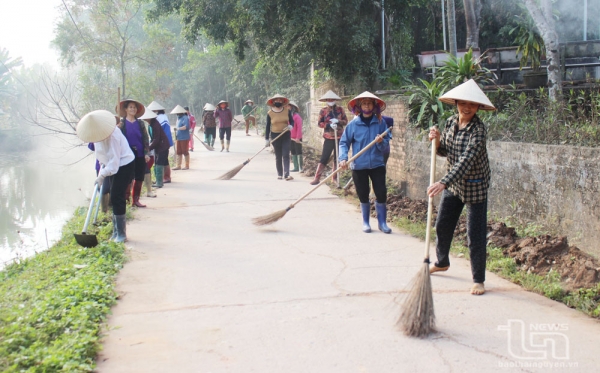 Xuân Phương xây dựng môi trường sống xanh - sạch - đẹp