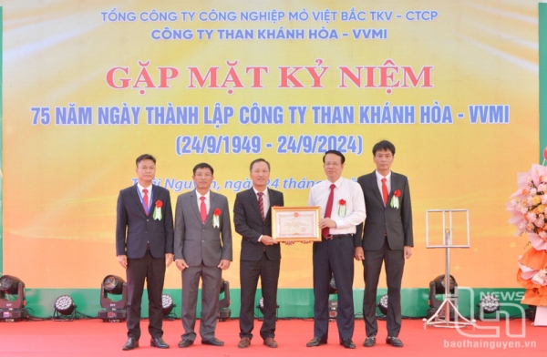 Công ty Than Khánh Hòa kỷ niệm 75 năm Ngày thành lập