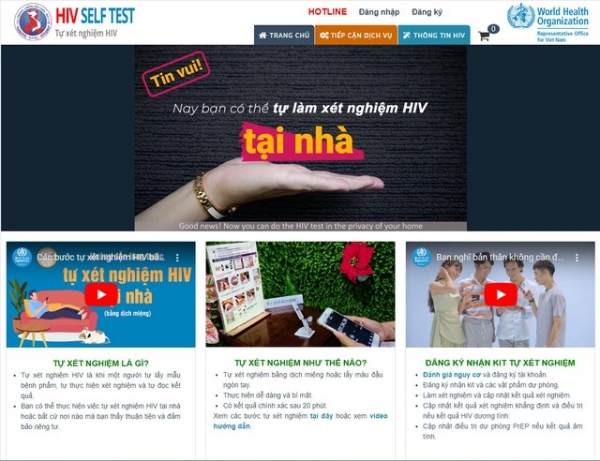 Đẩy mạnh mô hình tư vấn, xét nghiệm HIV online