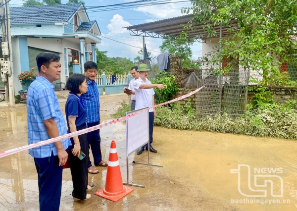 Kiểm tra, chỉ đạo công tác khắc phục môi trường