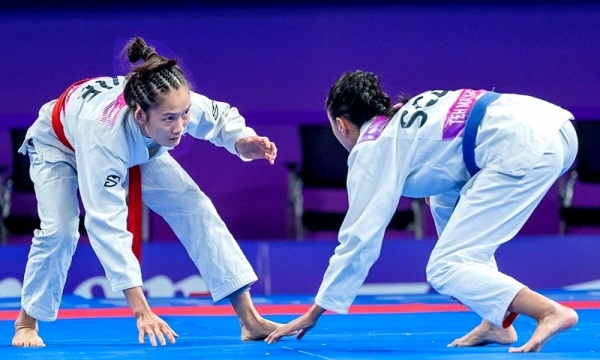 ASIAD 19: Thai Nguyen Jujitsu athlete contributes medal to Vietnamese sports delegate