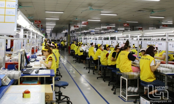 Industrial production value reaches 203 trillion VND