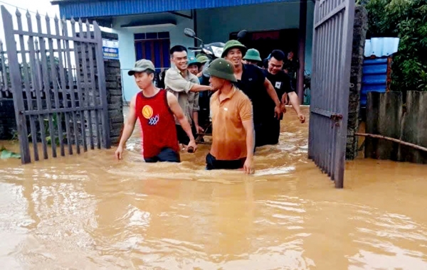 Thái Nguyên trong cơn lũ lịch sử