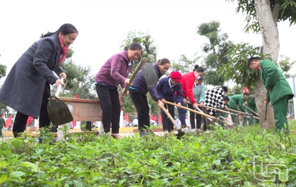 TP. Sông Công: Phát động xây dựng môi trường xanh - sạch - đẹp