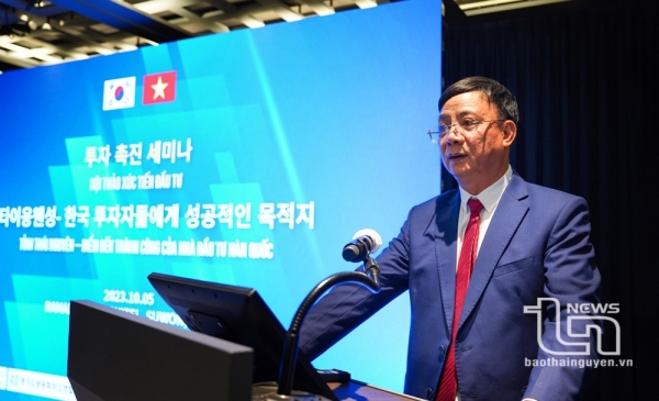 Thai Nguyen promotes investment in South Korea