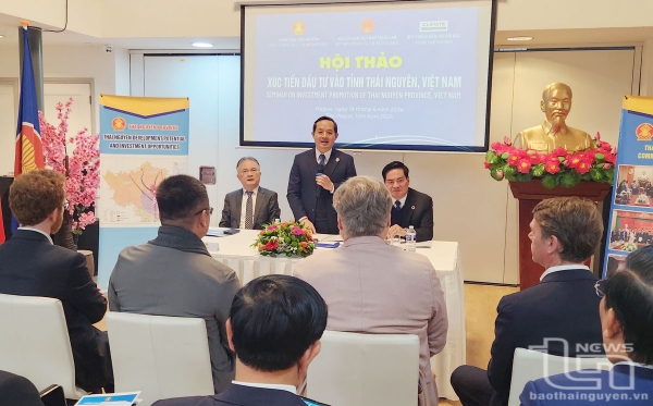 Thai Nguyen organizes Investment and Trade Promotion Conference in the Netherlands