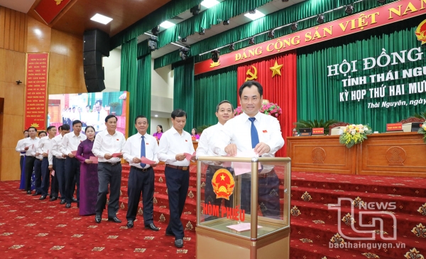 Nguyen Huy Dung elected as Chairman of Thai Nguyen Provincial People's Committee