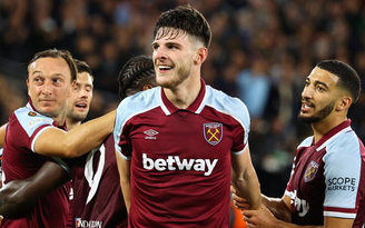 Declan Rice quá 'nóng' trên thị trường chuyển nhượng