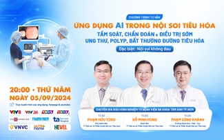 Tư vấn trực tuyến: Ứng dụng AI trong nội soi tiêu hóa