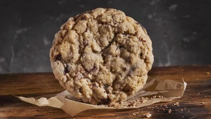 Pop Your Oatmeal In The Air Fryer For A Delicious Breakfast Cookie